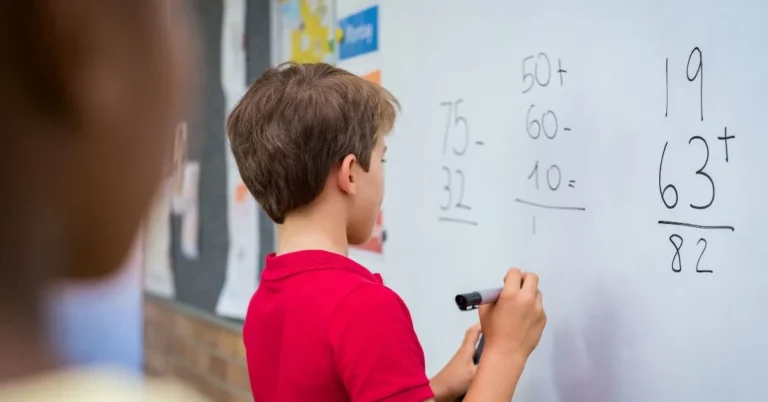 child-maths-white-board